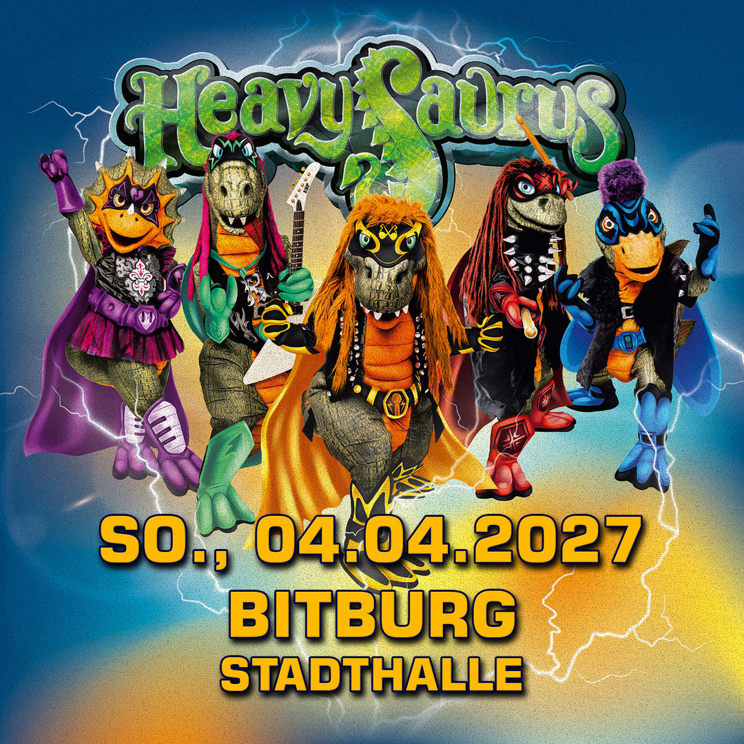 04.04.27 - Heavysaurus Konzert - Bitburg - Stadthalle