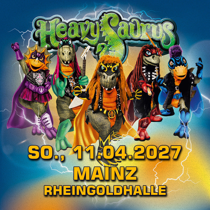 11.04.27 - Heavysaurus Konzert - Mainz -  Rheingoldhalle