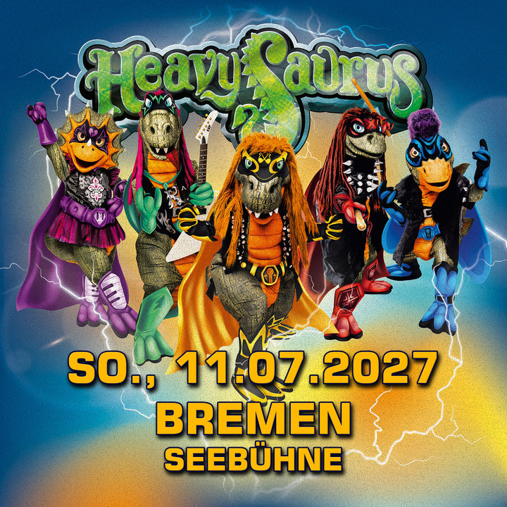 11.07.27 - Heavysaurus Konzert - Bremen - Seebühne