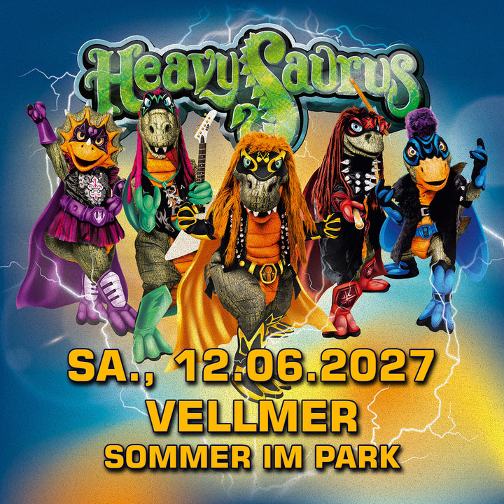 12.06.27 - Heavysaurus Konzert - Vellmar -  Sommer im Park