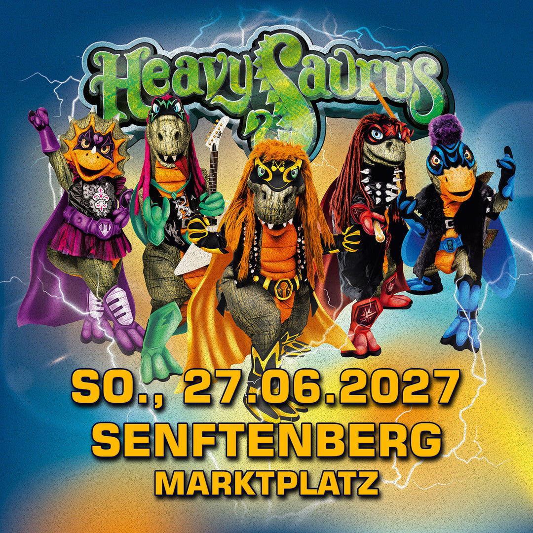 27.06.27 - Heavysaurus Konzert - Senftenberg-  Marktplatz