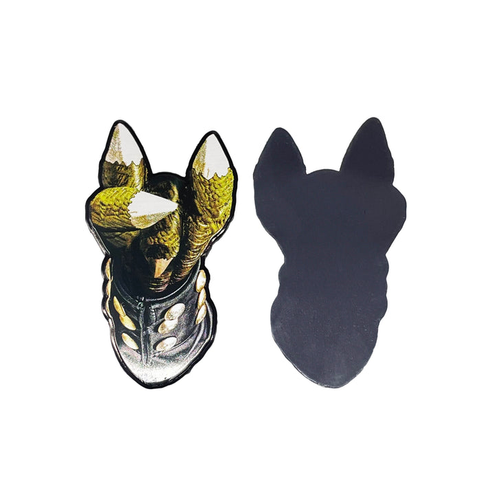Heavysaurus Pommesgabel Kühlschrankmagnet mit Dinosaurier-Design, bunter Magnet für Kühlschrank oder Metallflächen