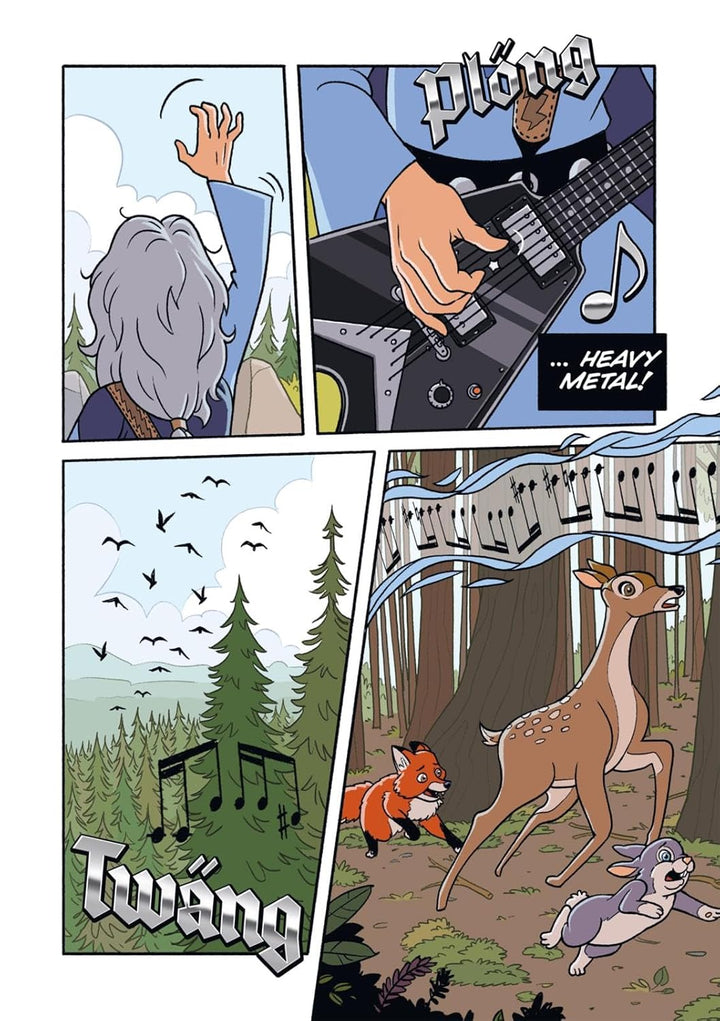 Heavysaurus - Der Comic: Vorhang auf für den Dino-Metal