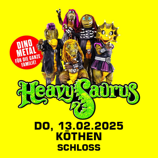 13.02.25 - Heavysaurus Konzert - Köthen - Schloß