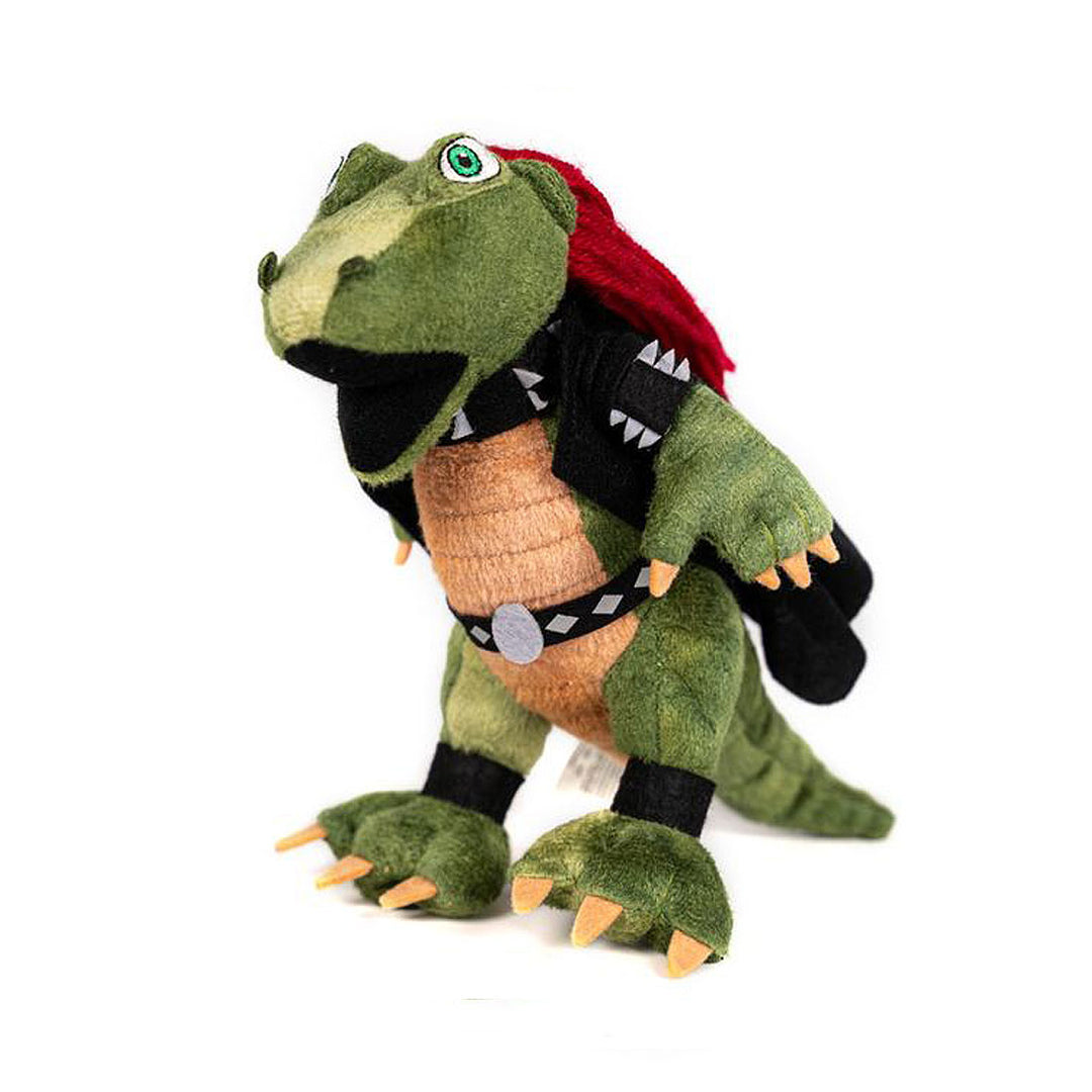Weiches Stofftier Komppi Momppi als niedliches Accessoire, braunes Plüschtier von Heavysaurus Shop, ideal zum Kuscheln.