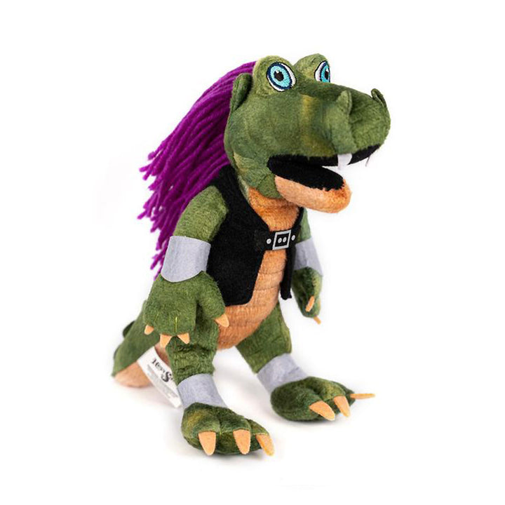 Weiches Stofftier Riffi Raffi, als Accessoire, mit buntem Design, von Heavysaurus Shop, perfekt für Kinder und Sammler.